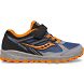 Saucony Cohesion 14 A/C Kids' Sneakers Black / Blue / Orange | Canada 832MQZA